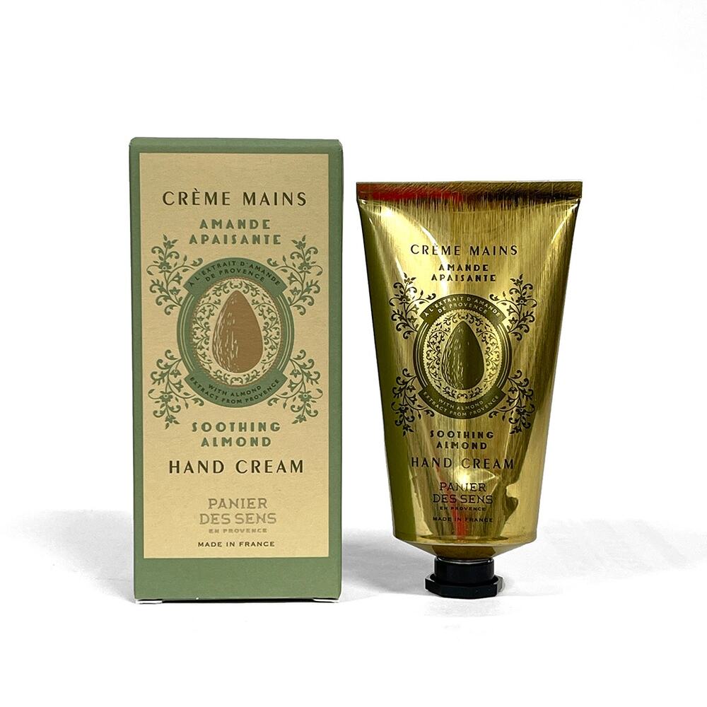 Crème Mains Amande Apaisante Soothing Almond Hand Cream 2.6 floz Panier des Sens